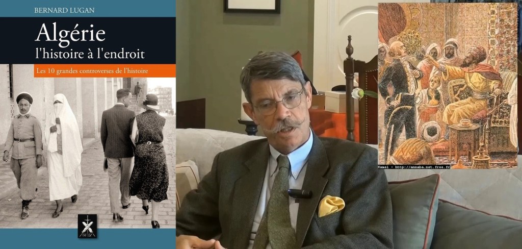 L&rsquo;Algérie à l&rsquo;endroit présenté par son auteur, Bernard&nbsp;Lugan