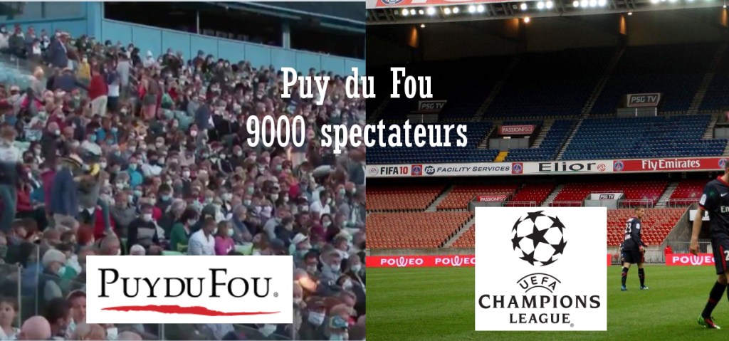 9.000 spectateurs au Puy du Fou: une dérogation&nbsp;choquante!