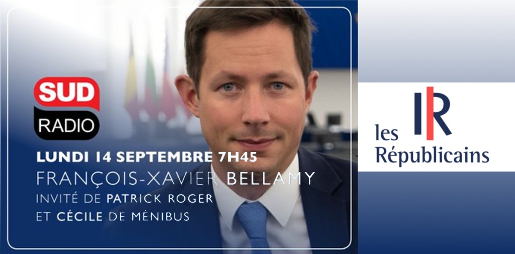 François-Xavier Bellamy sur Sud radio: &laquo;&nbsp;le corps des femmes ne doit pas être rendu invisible&nbsp;&raquo;
