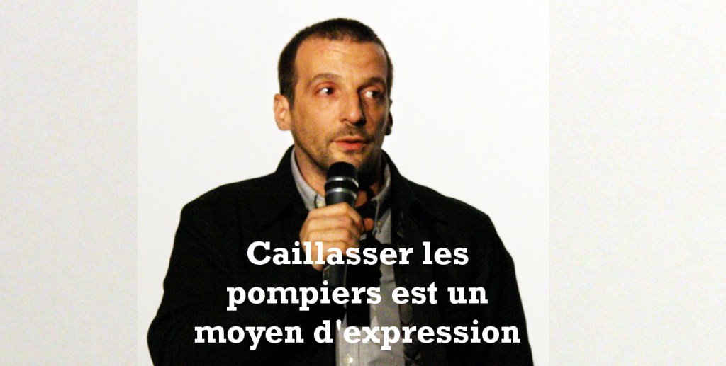 Quand Mathieu Kassovitz explique que caillasser les pompiers, est &laquo;&nbsp;un autre moyen d&rsquo;expression de sa frustration&nbsp;&raquo;
