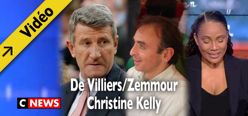 Face à face Éric Zemmour/Philippe de&nbsp;Villiers