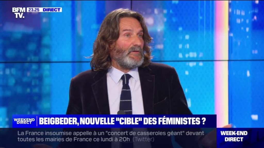 Censure et dégradations du domicile de Frédéric Beigbeder au nom du néo-féminisme&nbsp;radical
