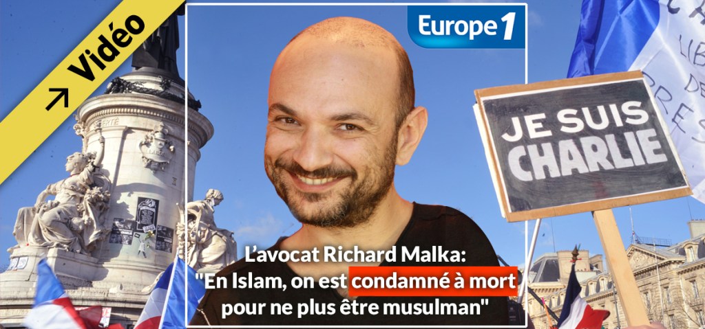 Richard Malka: &laquo;&nbsp;En Islam, on est condamné à mort pour ne plus être musulman&nbsp;&raquo;
