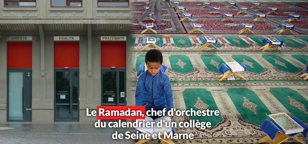 Le Ramadan, chef d&rsquo;orchestre du calendrier d&rsquo;un collège de Seine et&nbsp;Marne