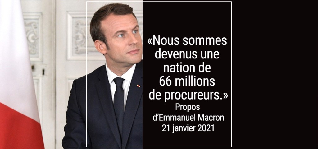 Pour Macron, les français sont &laquo;&nbsp;66 millions de procureurs&nbsp;&raquo; à ses&nbsp;trousses