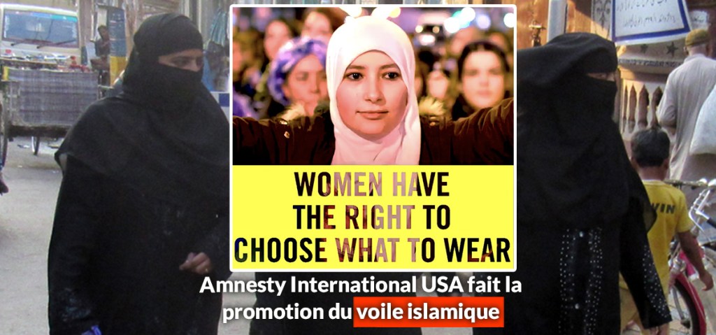 Scandale: Amnesty International USA fait la promotion du voile&nbsp;islamique