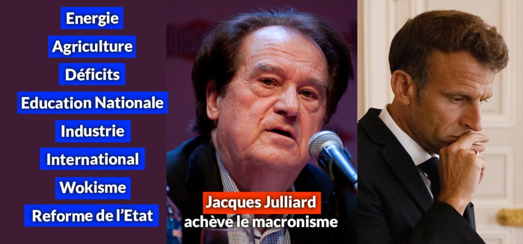 Jacques Julliard achève le&nbsp;macronisme