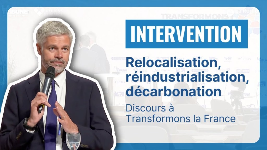 Intervention de Laurent Wauquiez à &laquo;&nbsp;Transformons la France&nbsp;&raquo; (1/6/2023)