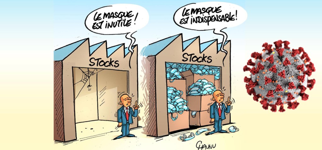 Les mails de Jérôme Salomon pour dissimuler la non-renouvellement du stock de&nbsp;masques