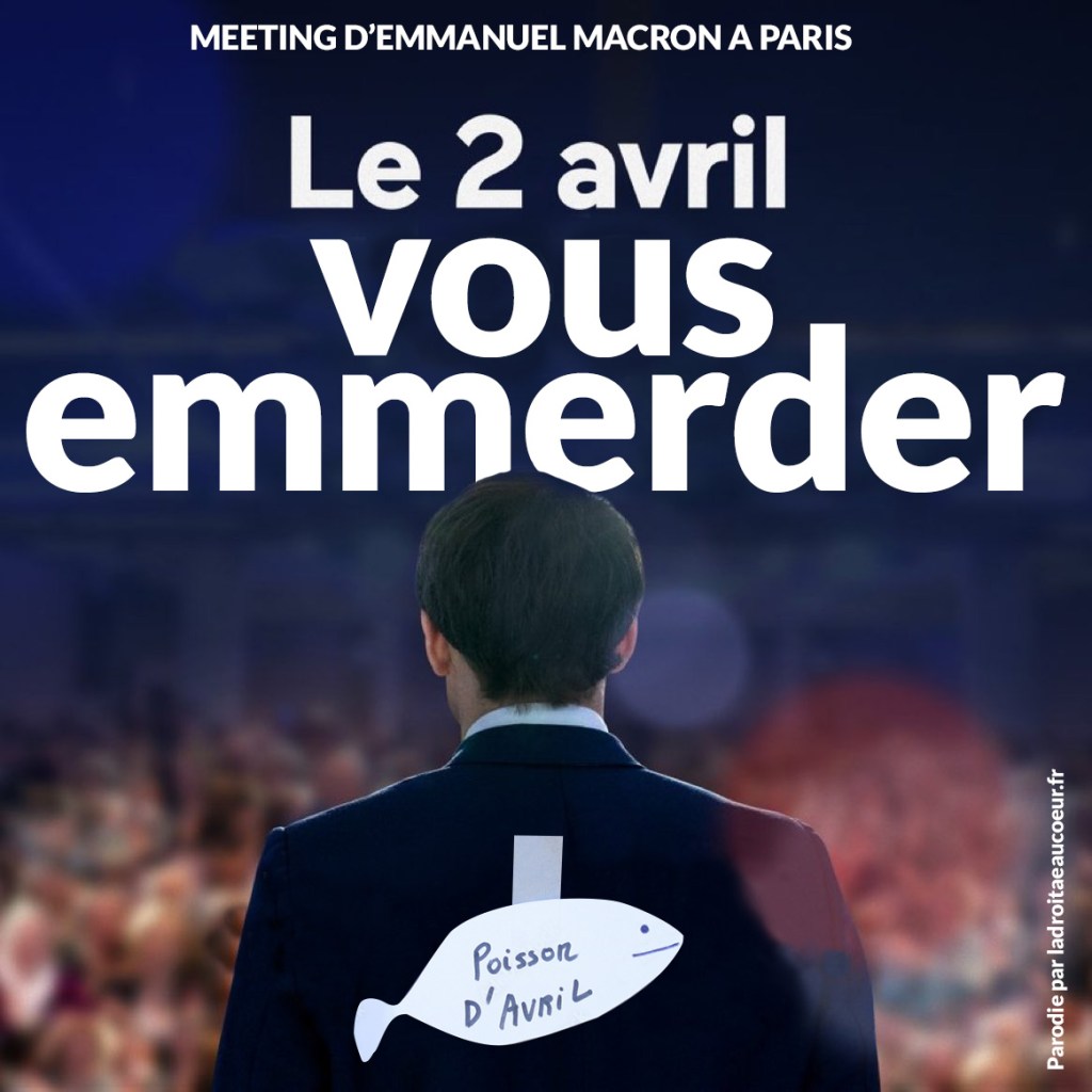 macron vous emmerder affiche 1