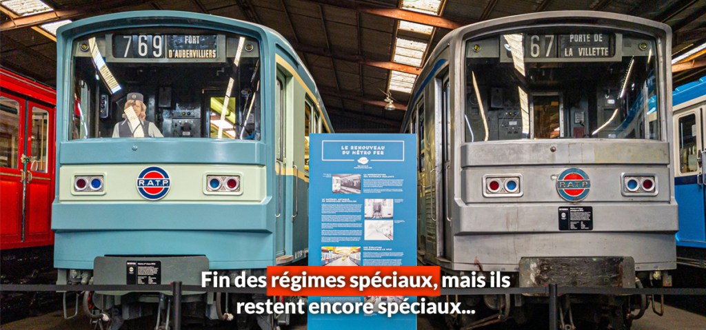 Fin des régimes spéciaux, qui restent spéciaux!