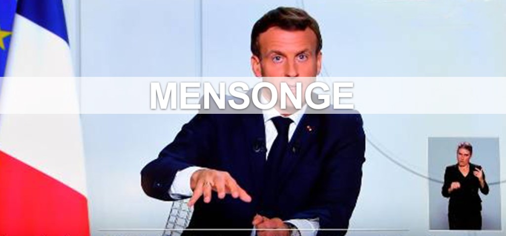 Macron donne une fake news sur les morts du covid pour justifier le nouveau&nbsp;confinement
