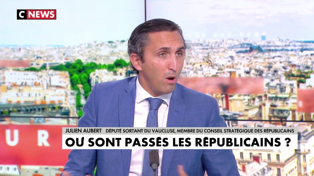 Julien Aubert: «Emmanuel Macron est venu piller une partie de nos&nbsp;idées»
