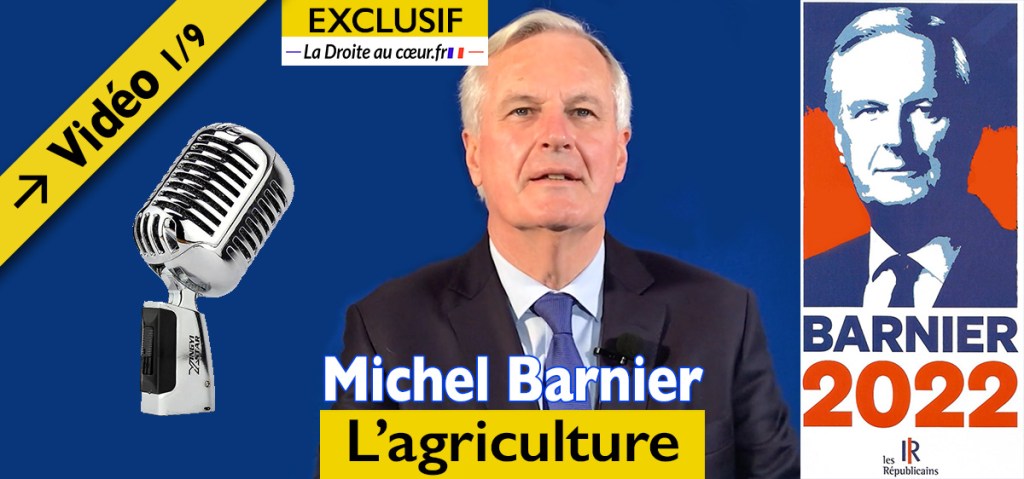 (Vidéo) Interview de Michel Barnier (1/9) L&rsquo;agriculture