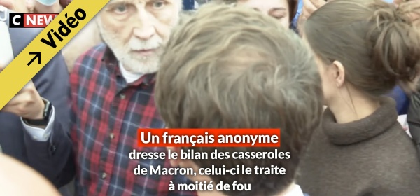 francais anonyme traite de fou par macron