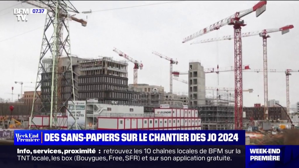 JO de Paris 2024: quand les clandestins finissent les chantiers &laquo;&nbsp;au sprint&nbsp;&raquo;