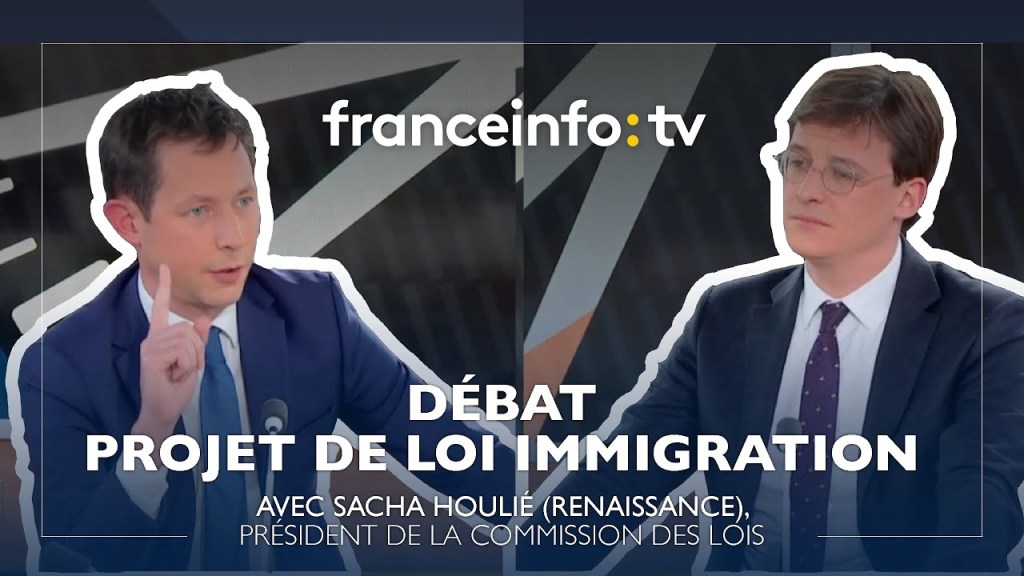 Projet de loi immigration: débat entre François-Xavier Bellamy et Sacha Houlié&nbsp;(08/12/2022)