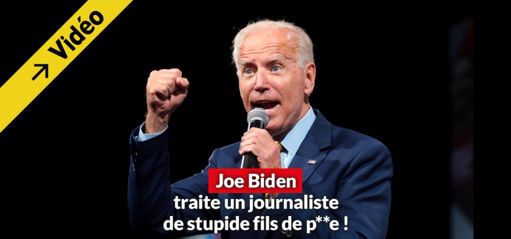 joe biden traite un journaliste de fox news de fils de pute