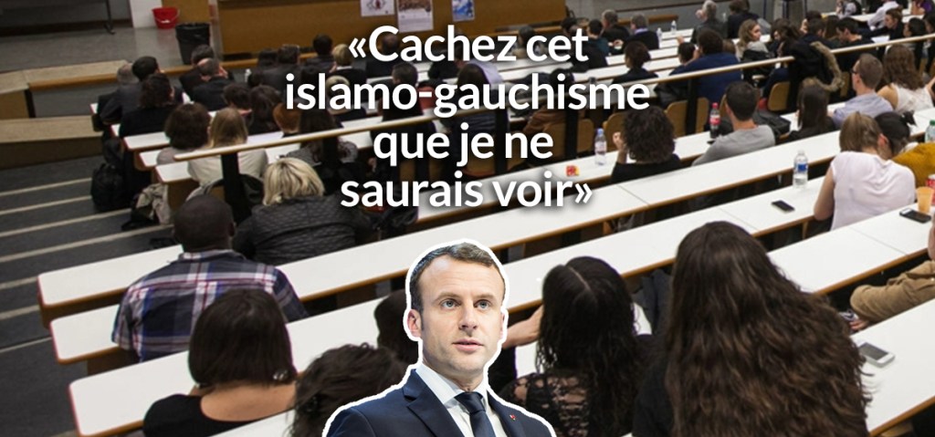 (Vidéo) Emmanuel Macron dément sa ministre sur l&rsquo;islamo-gauchisme à l&rsquo;Université
