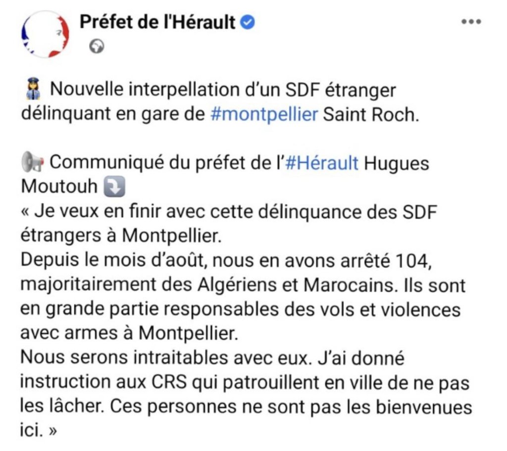 prefet de l herault