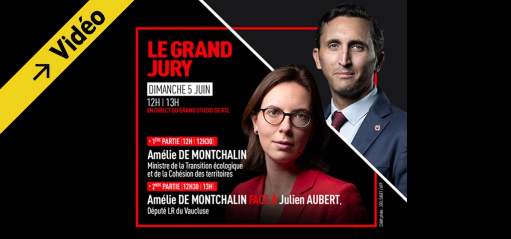 Le Grand Jury: débat Amélie de Montchalin/Julien Aubert