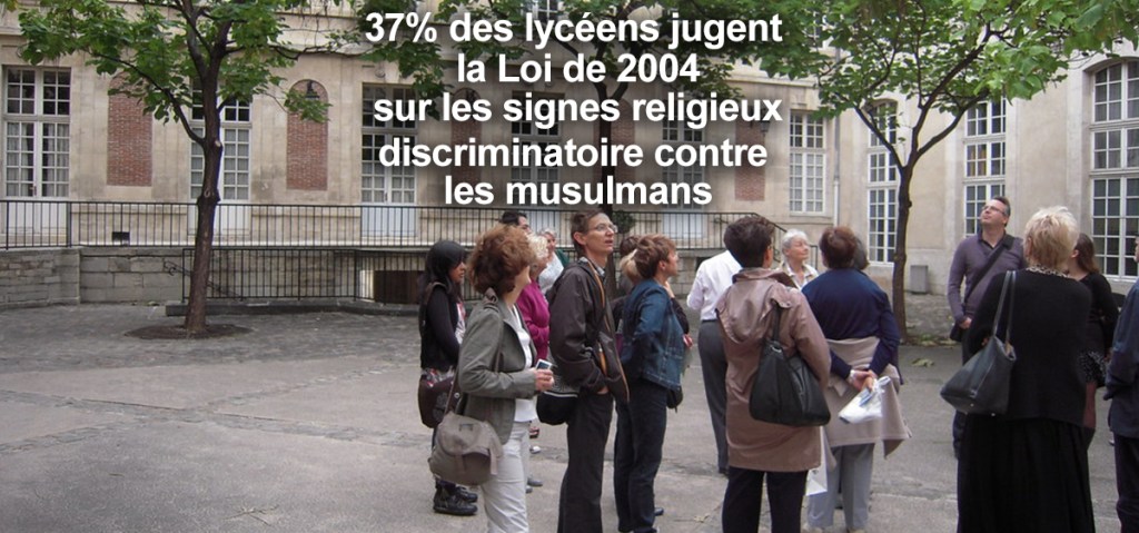 (Vidéo) La laïcité s&rsquo;effondre chez les lycéens, notamment&nbsp;musulmans