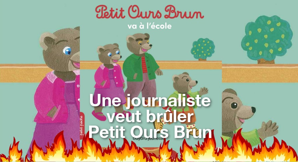 journaliste obs bruler petit ourd brun Tetiere