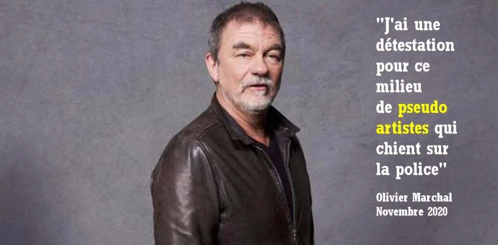 Olivier Marchal accuse le cinéma français de &laquo;&nbsp;chier&nbsp;&raquo; sur la&nbsp;Police