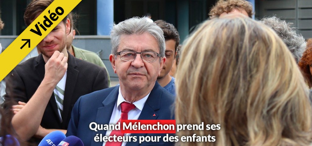 Quand Jean-Luc Mélenchon prend ses électeurs pour des enfants de 4&nbsp;ans