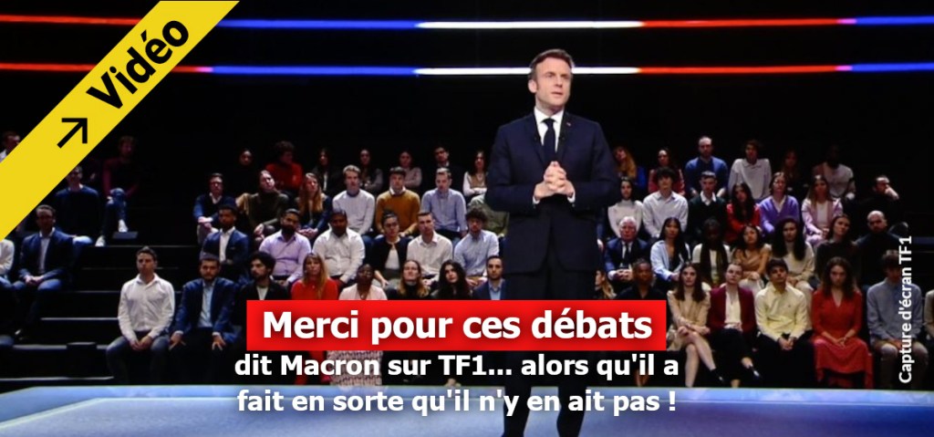 Macron à la fin de son émission sur-mesure sur TF1: &laquo;&nbsp;Merci pour ces débats&nbsp;&raquo;