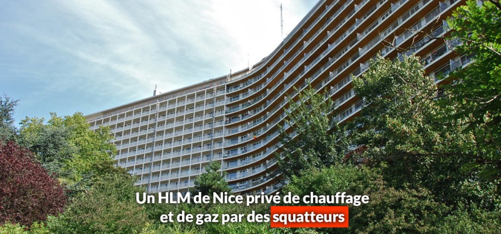 Un HLM de Nice privé de chauffage et de gaz par des&nbsp;squatteurs
