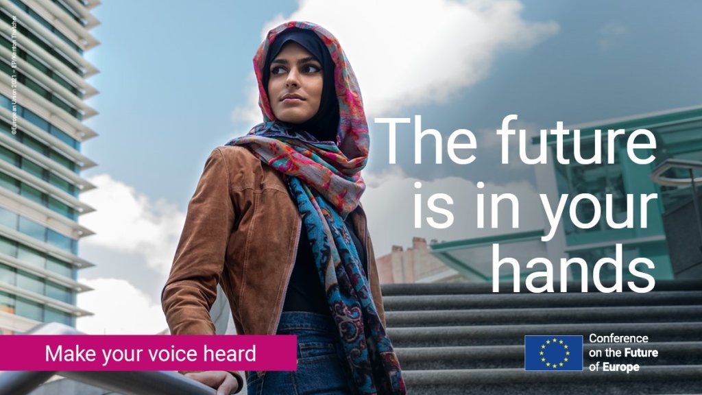 conference pour le futur de l europe voile islamique