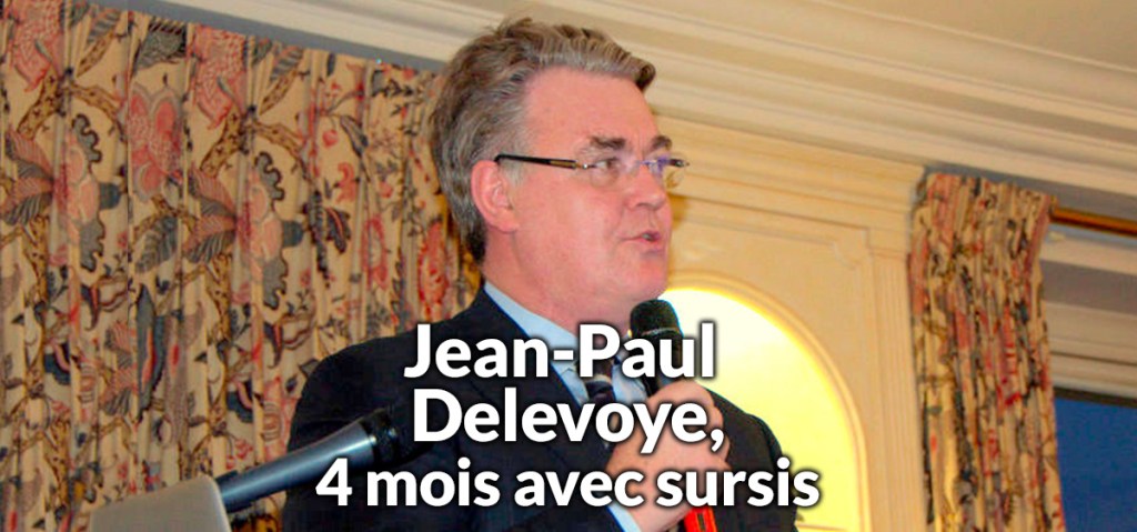 L&rsquo;ancien chargé des retraites de Macron, Jean-Paul Delevoye, condamné à 4 mois avec&nbsp;sursis