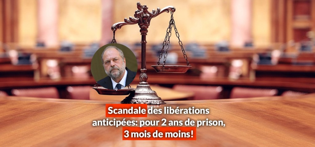 Scandale des libérations anticipées: pour 2 ans de prison, 3 mois de&nbsp;moins!