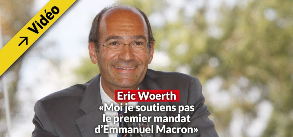 (Vidéo) Eric Woerth: “Moi je ne soutiens pas le premier mandat d&rsquo;Emmanuel Macron”