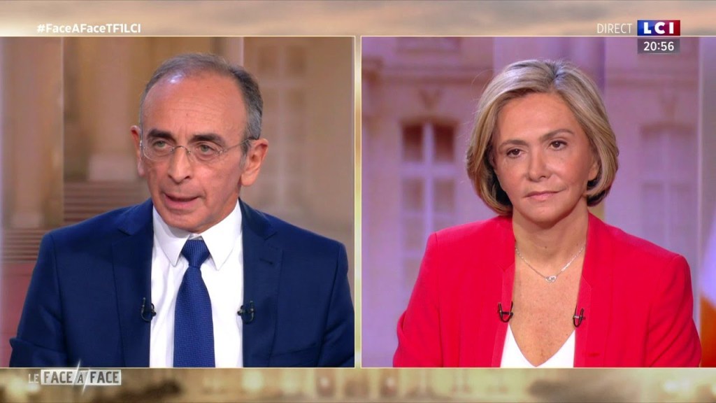 Le débat Zemmour-Pécresse en intégralité sur&nbsp;LCI