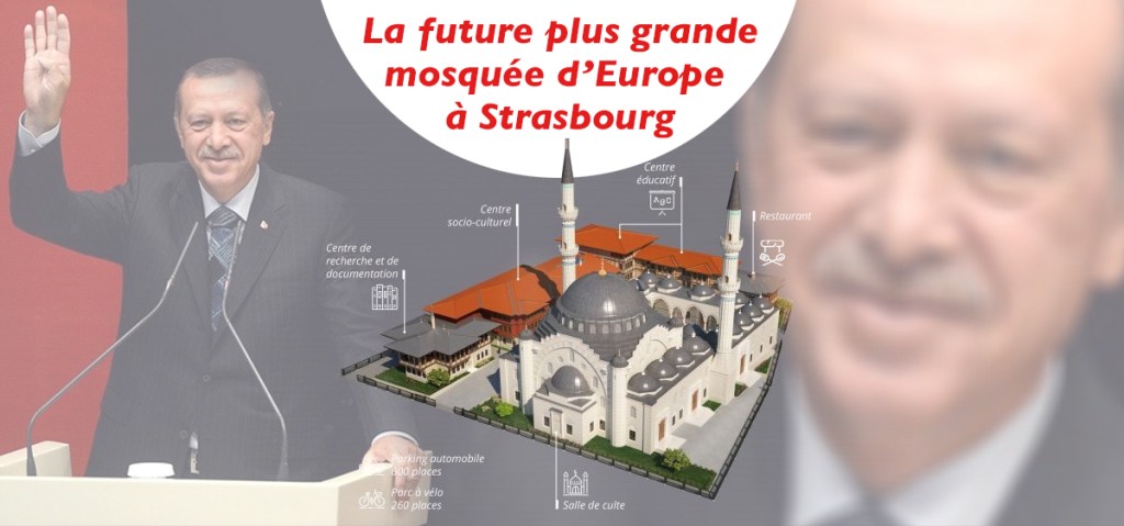 La plus grande mosquée d&rsquo;Europe d&rsquo;obédience turque sur les rails écologistes à&nbsp;Strasbourg