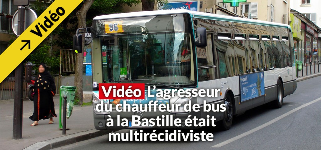 L&rsquo;agresseur du chauffeur de bus à la bastille était un multirécidiviste